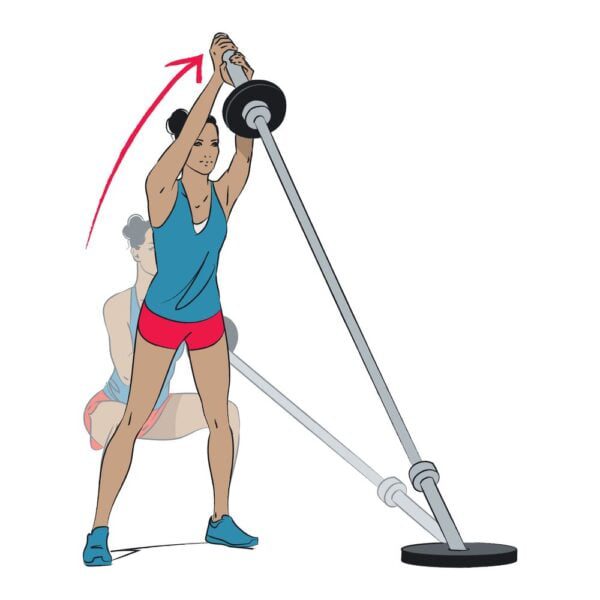 jongkok ranjau darat